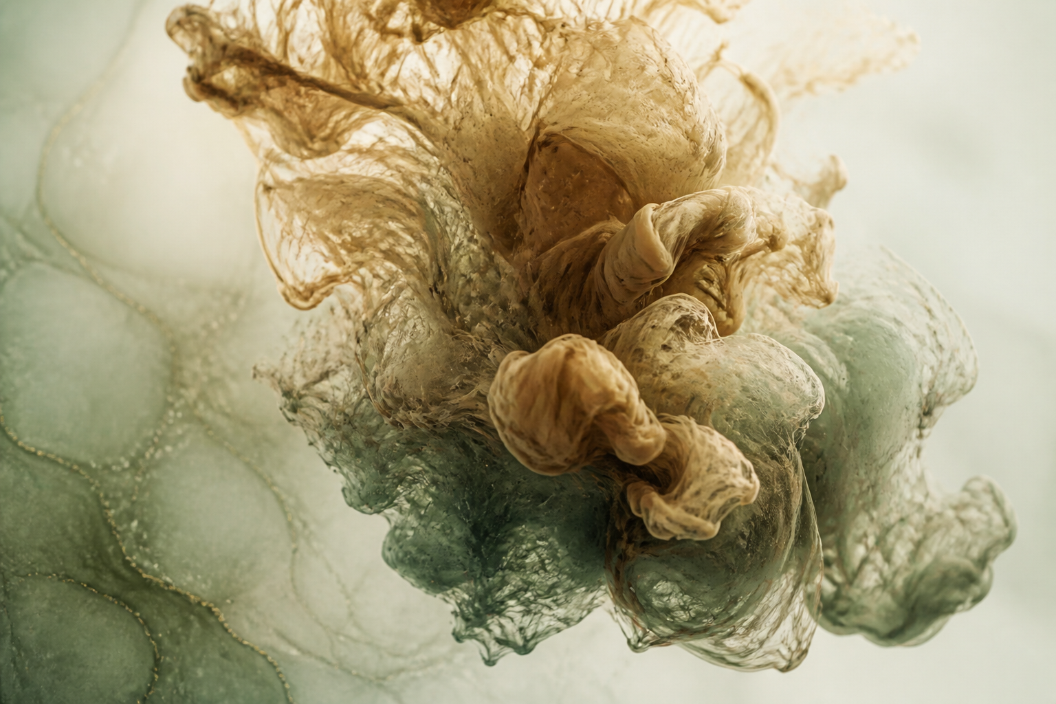 Microscopic view of cellular structures in a controlled laboratory environment.