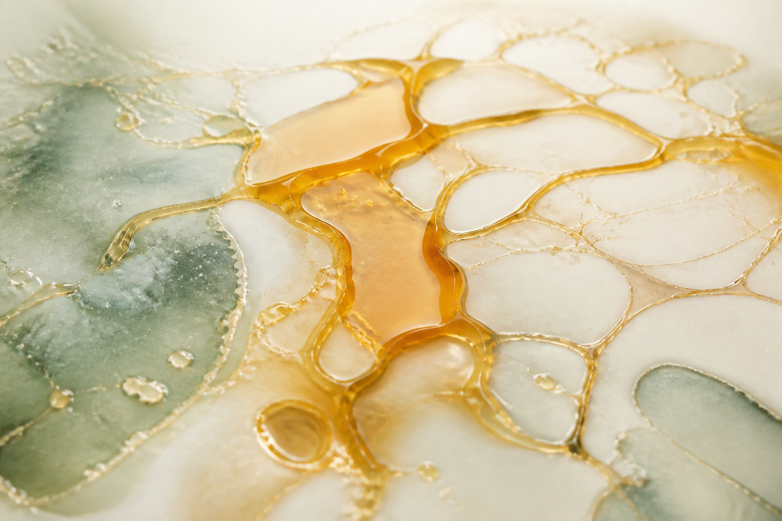 Microscopic view of cellular interactions and signaling pathways in a laboratory setting.